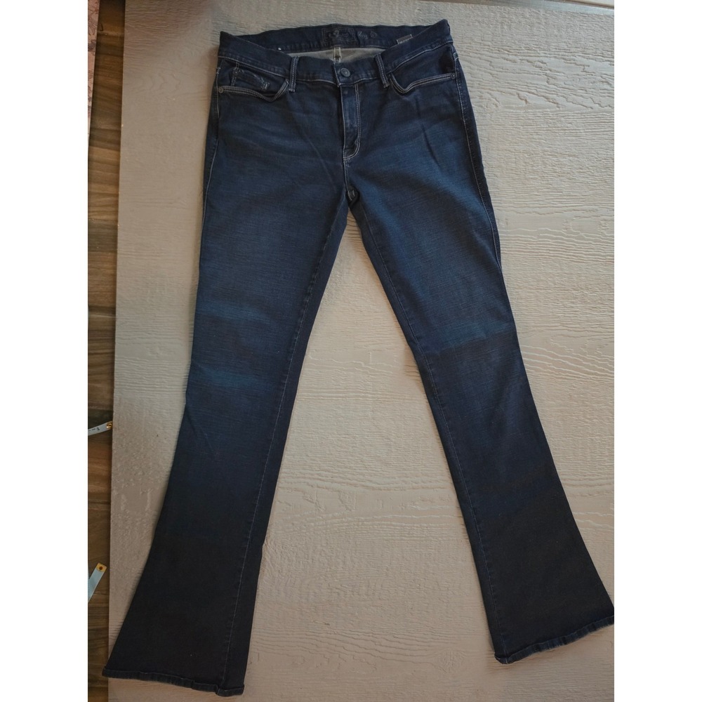 Dark Blue Women's Bootcut Jeans